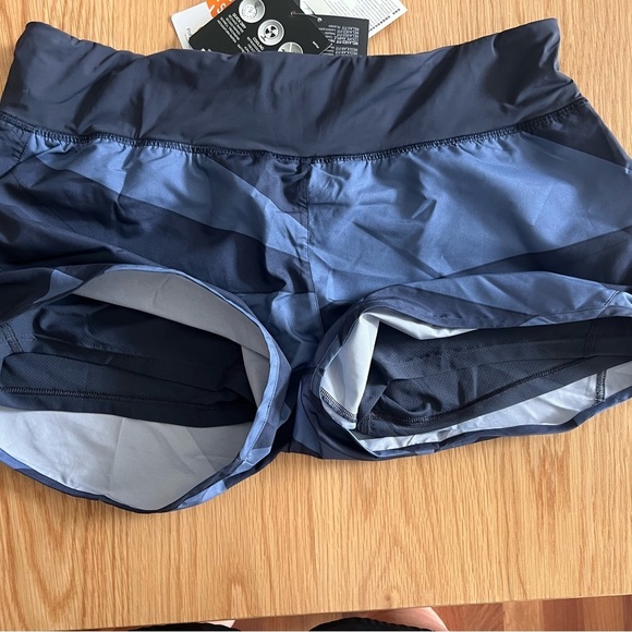 Salomon Elevate women’s athletic shorts 2 in 1 size xl color night sky - Picture 3 of 8